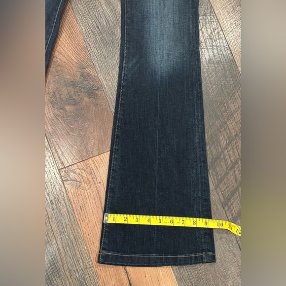 Pilcro Letterpress by Anthropology Superscript Flare Jeans Size 26 - Picture 9 of 10